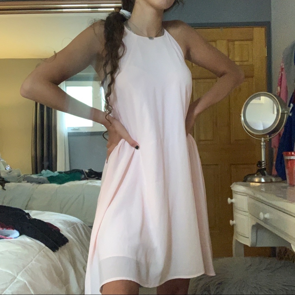 Light pink dress